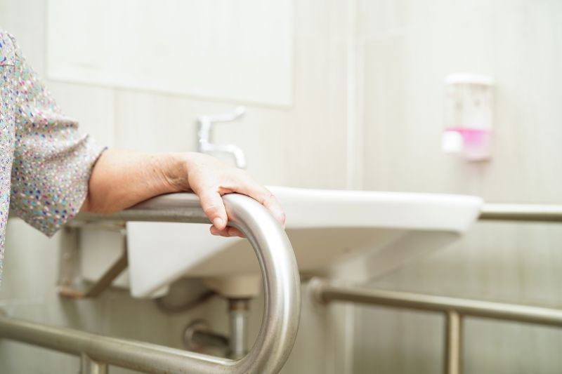 Fall Concrete Finish